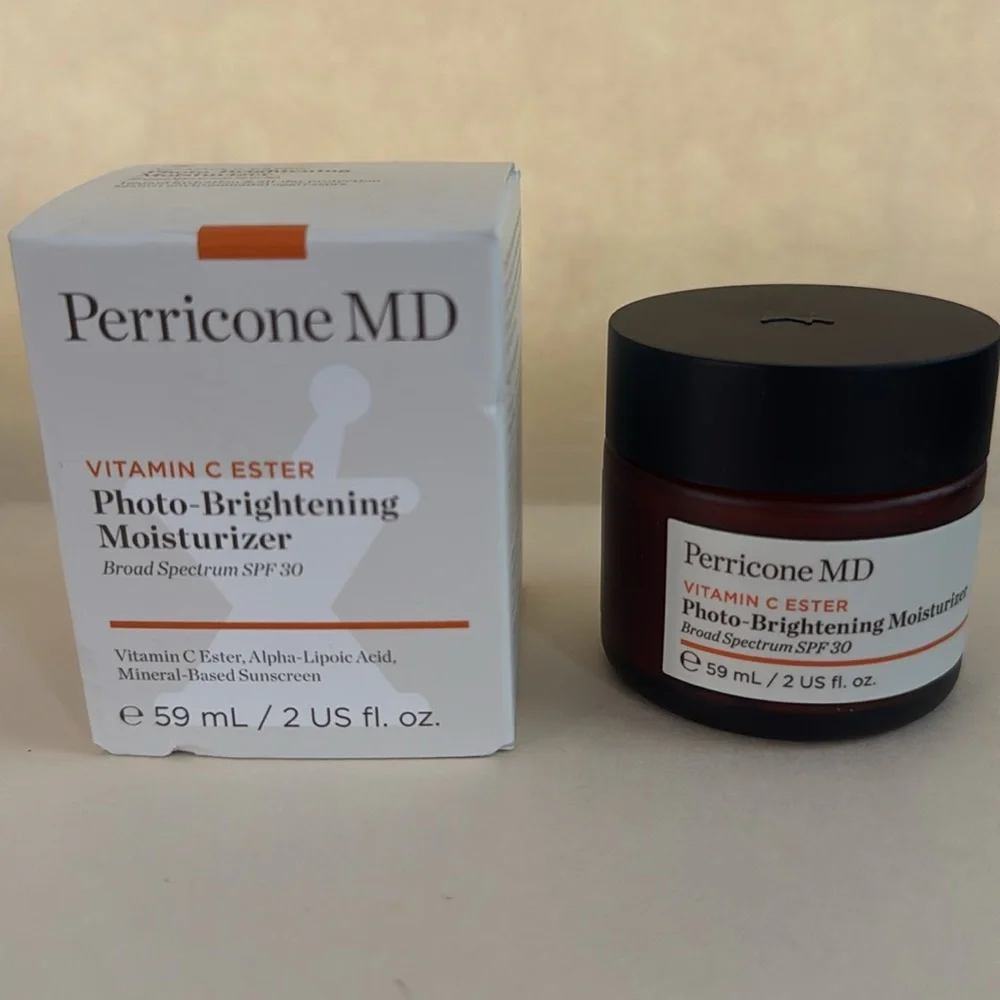 PERRICONE MD Vitamin C Ester Photo-Brightening Moisturizer SPF30 2oz $79 NIB 1